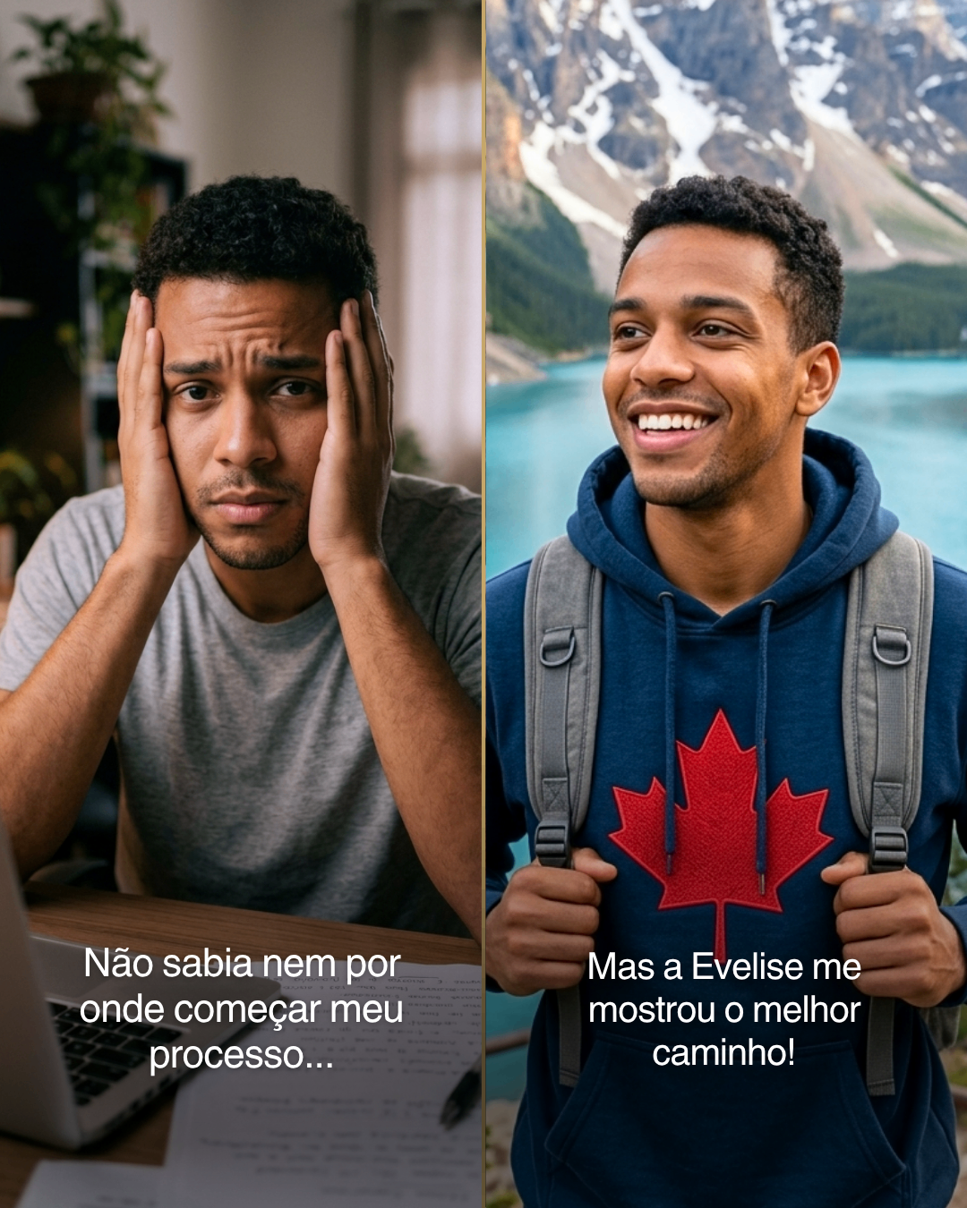 Cliente encontrando o melhor caminho para seu processo no Canadá