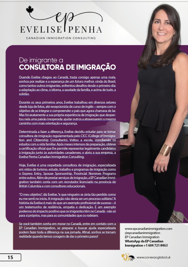 Retrato profissional de Evelise Penha